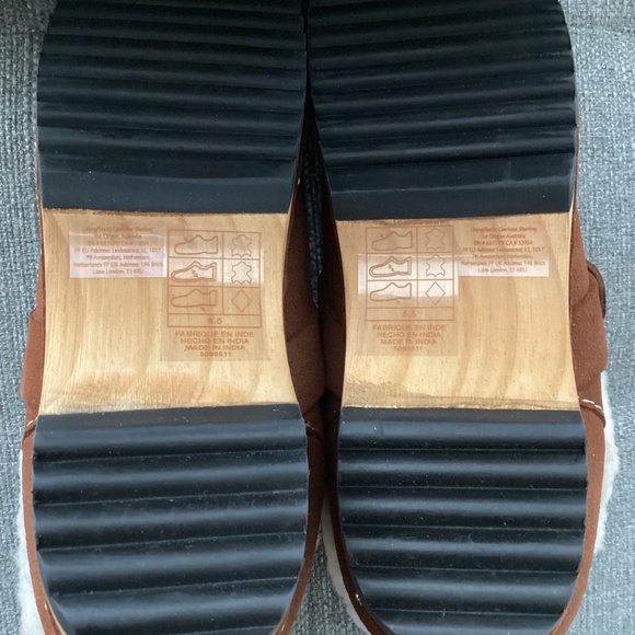 Free People Oak Genuine Shearling Clog Boot (Women) 6.5M - Picture 9 of 13